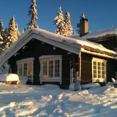 Idyllic Log At Nordseter