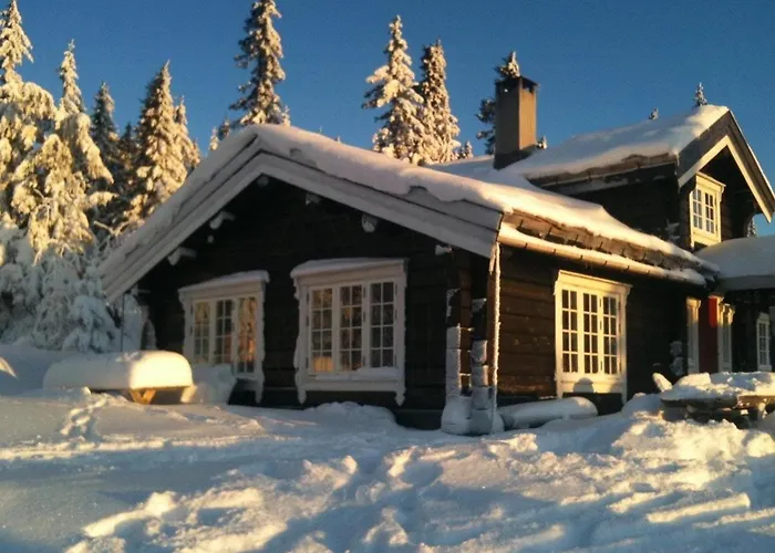 Idyllic Log At Nordseter